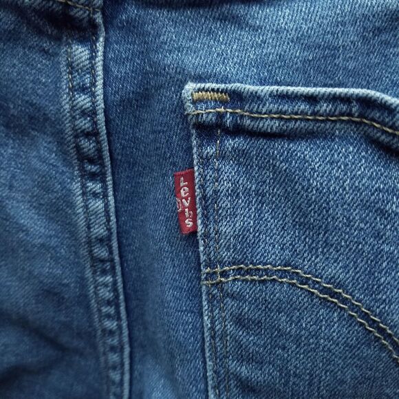 Levi Strauss Co. Women's 26 High Rise 721 Blue Skinny Jeans 26.5" 25.25" 9.5" - Picture 12 of 14